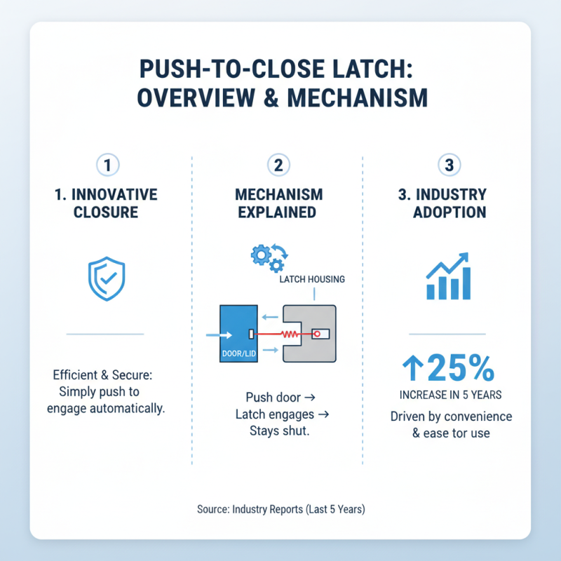 Top 10 Benefits of Using Push To Close Latch for Your Projects?