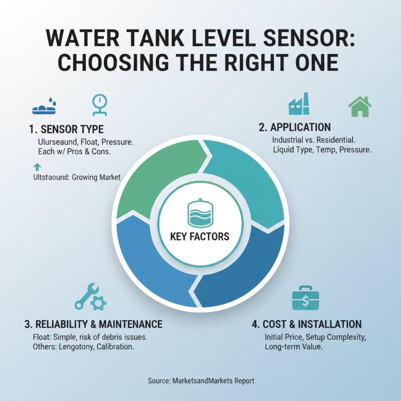 How to Choose the Best Water Tank Level Sensor for Your Needs?