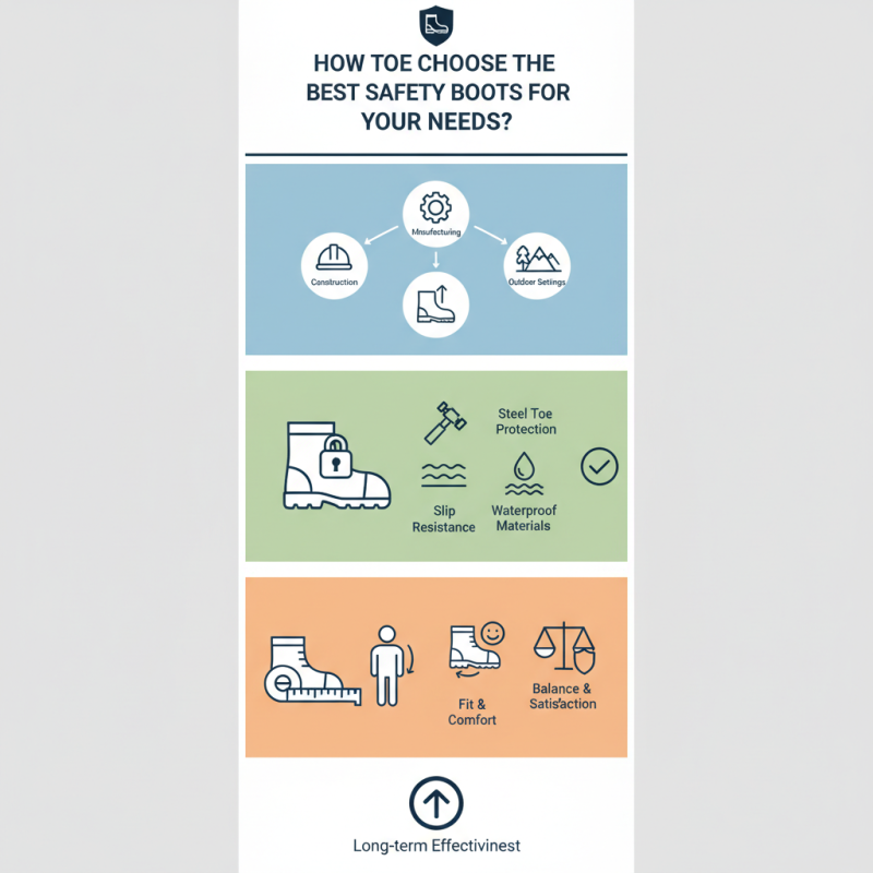 How to Choose the Best Safety Boots for Your Needs?