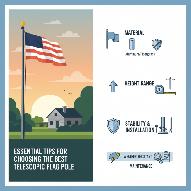 Essential Tips for Choosing the Best Telescopic Flag Pole?