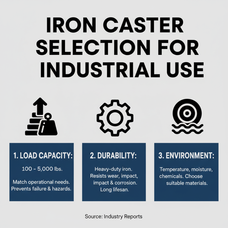 How to Choose the Best Iron Casters for Your Needs?