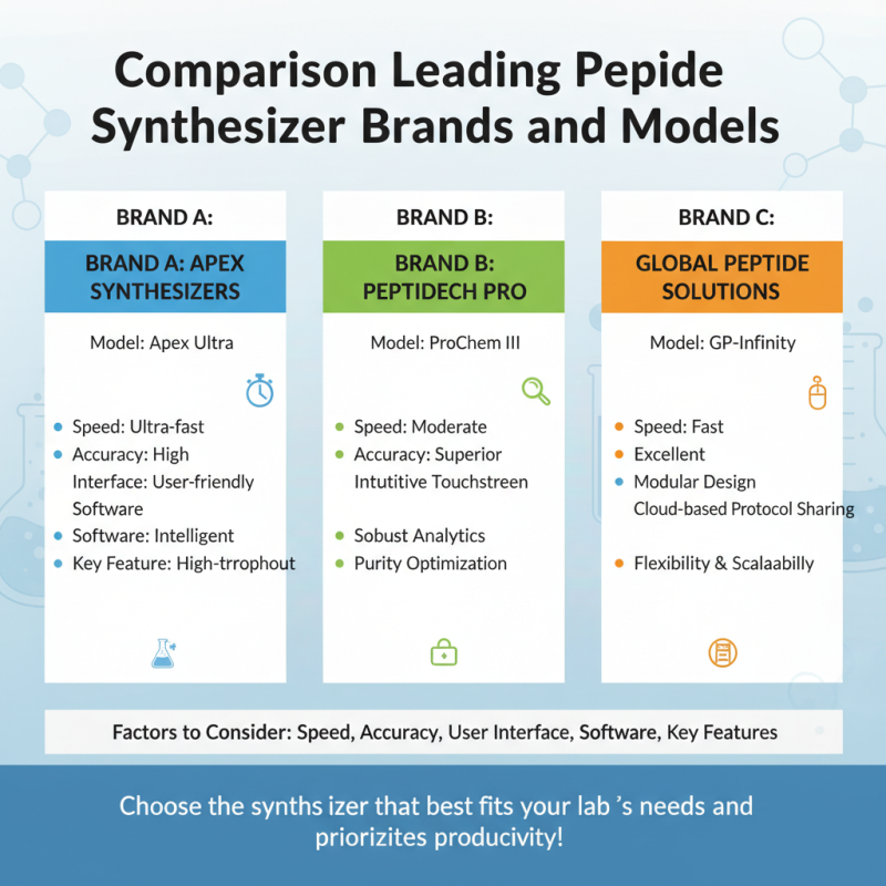 Top Peptide Synthesizer Machine Options for Your Lab Needs?