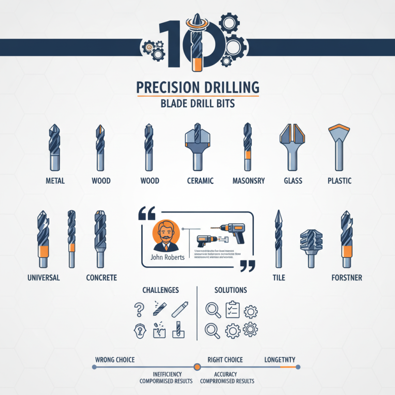 Top 10 Blade Drill Bits for Precision Drilling Needs?