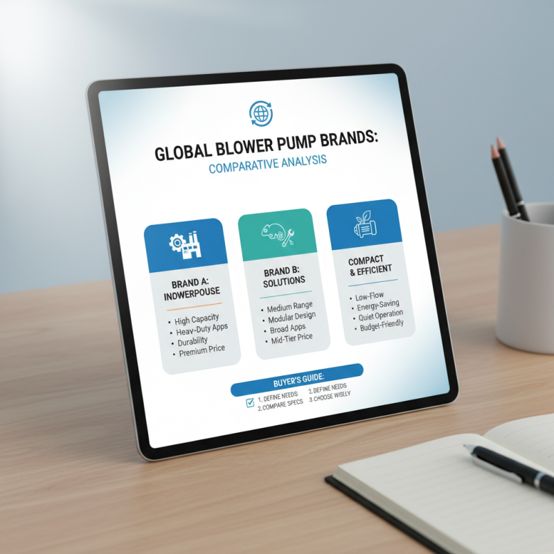 China Best Blower Pump for Global Buyers?