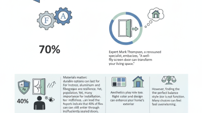 Best Tips for Choosing the Right Fly Screen Door?