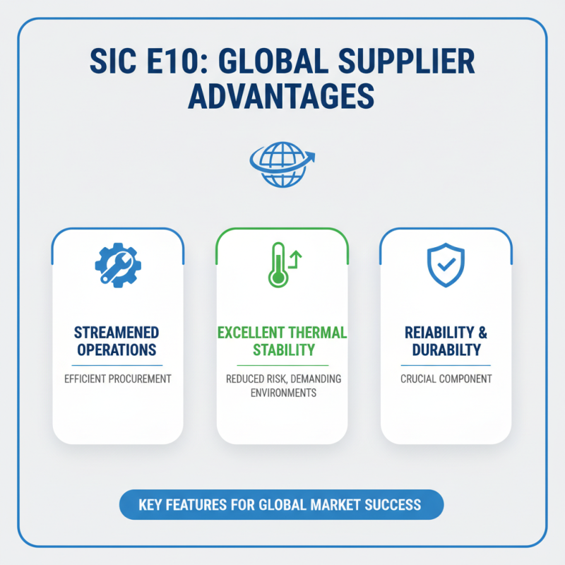 What is the Best SIC E10 for Global Procurement Suppliers?