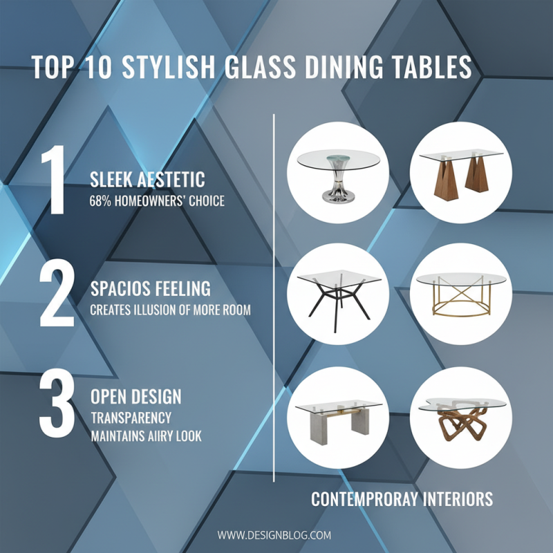 Top 10 Glass Dining Tables for Elegant Modern Homes?