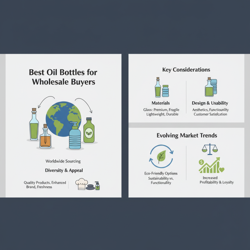 Best Oil Bottles for Wholesale Buyers Worldwide?