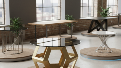 2026 Top Trends in Metal Table Bases for Home and Office Design?