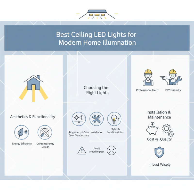 2026 Best Ceiling Led Lights for Modern Home Illumination Options?