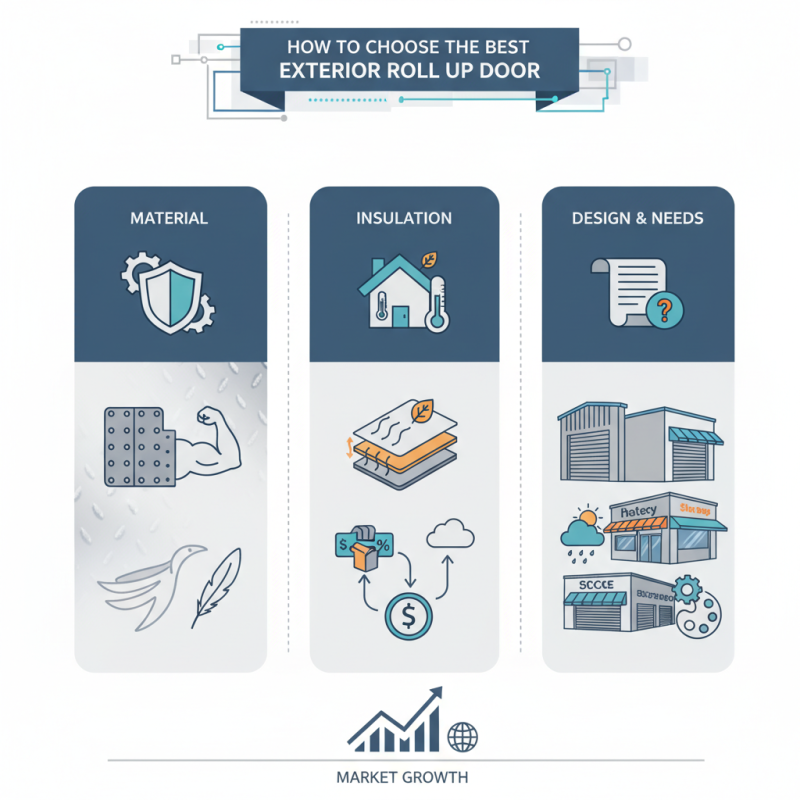 How to Choose the Best Exterior Roll Up Door for Your Needs?