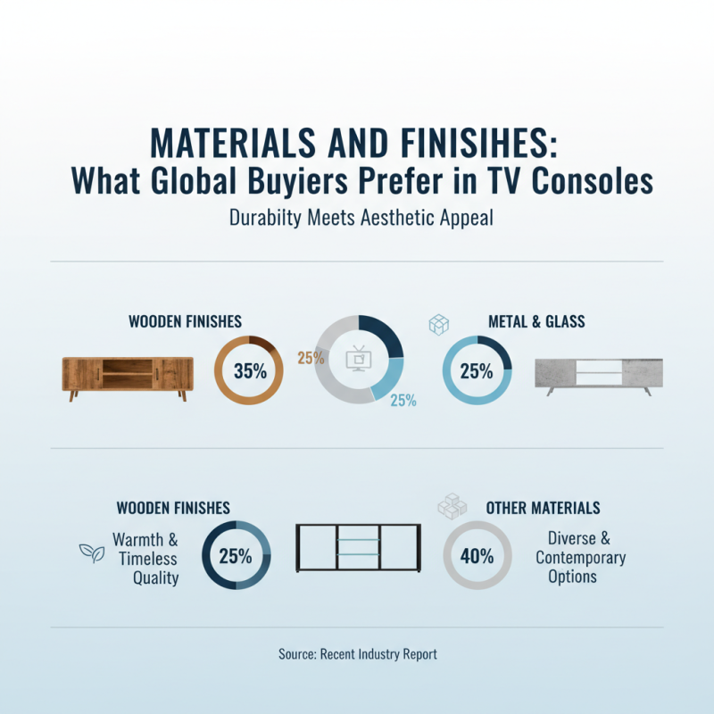 Top China TV Console Table Styles for Global Buyers?