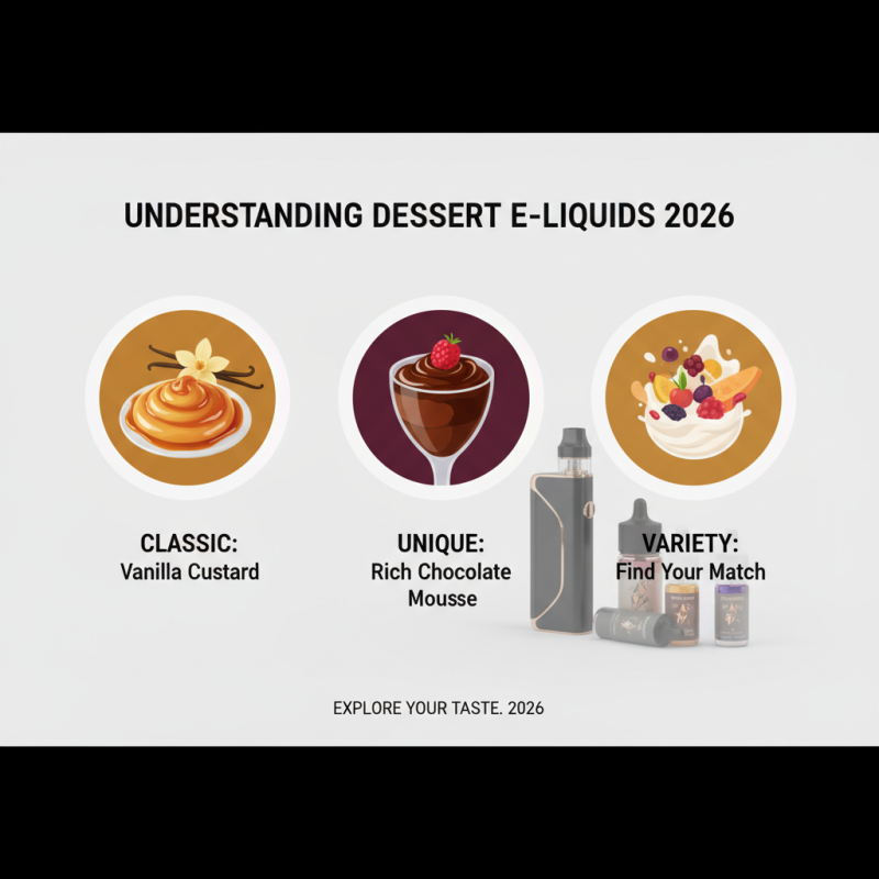 2026 How to Choose the Best Dessert E-Liquid for Your Needs?