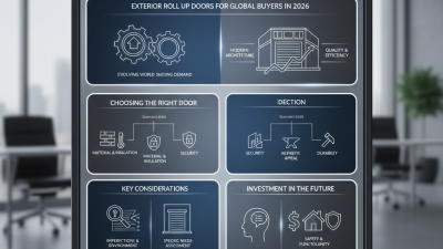 Top 10 Exterior Roll Up Doors for Global Buyers in 2026?