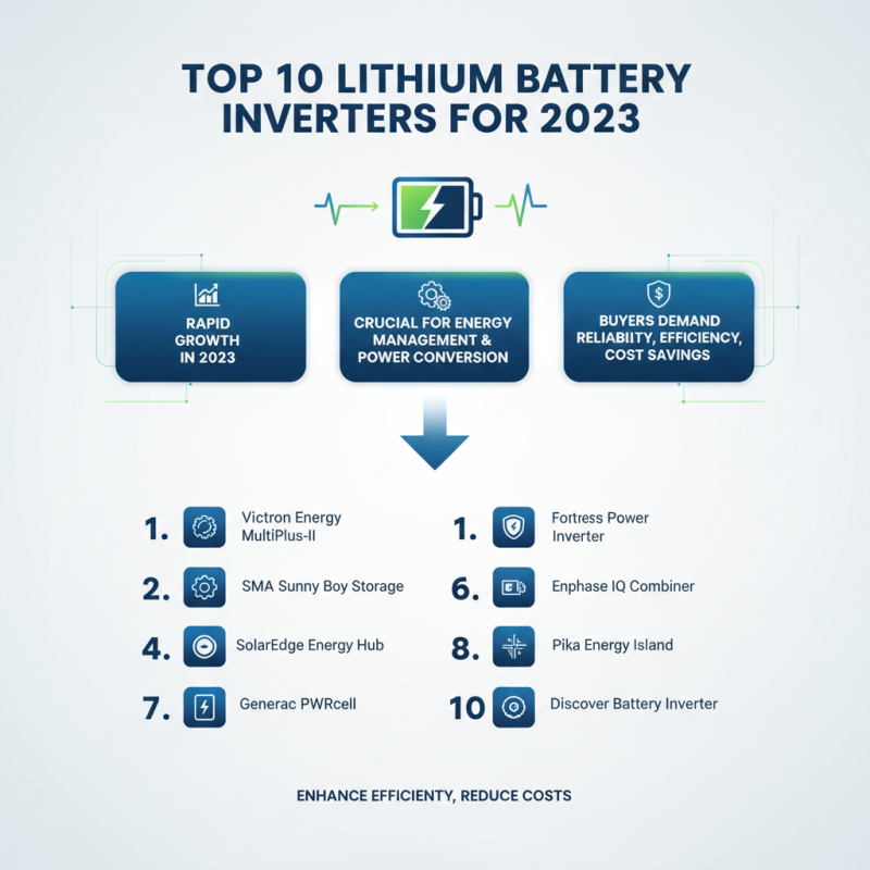 Top 10 Lithium Battery Inverters for Global Buyers Today?