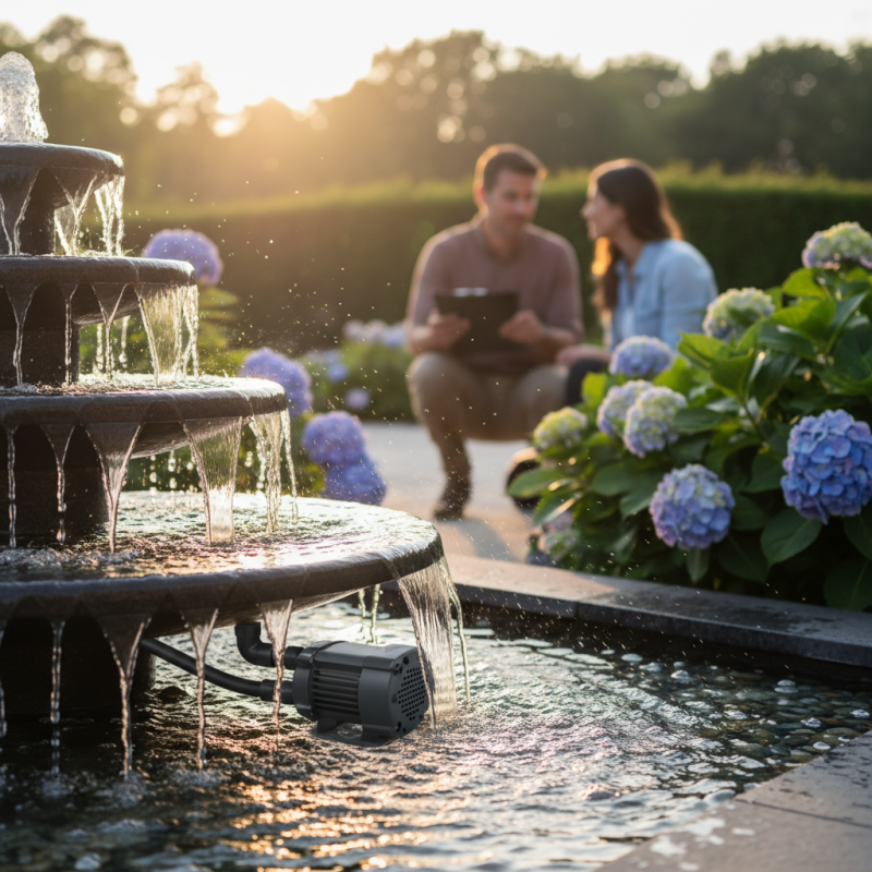 Top Tips for Choosing the Right Fountain Water Pump?