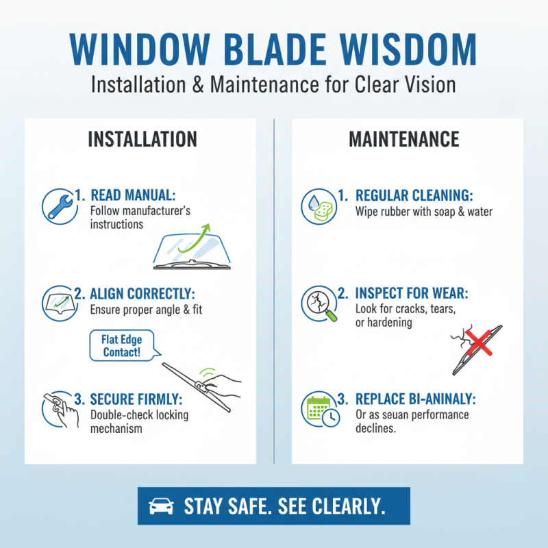 Top Car Window Blades for Clear Vision and Safety on the Road?