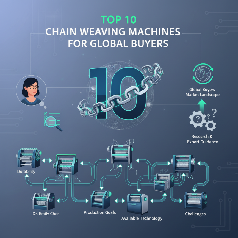 Top 10 Chain Weaving Machines for Global Buyers?