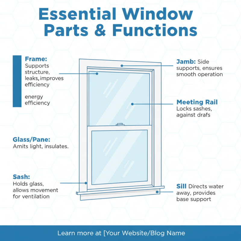 How to Identify Essential Window Parts for Your Project?