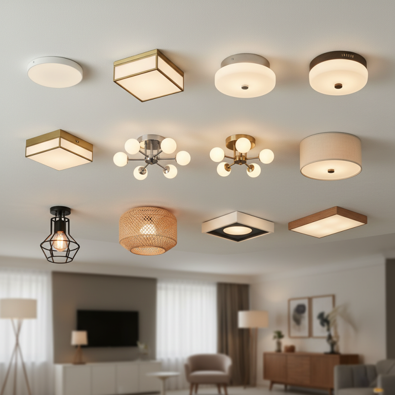 Top 10 Flush Mount Ceiling Light Styles for Your Home Decor?