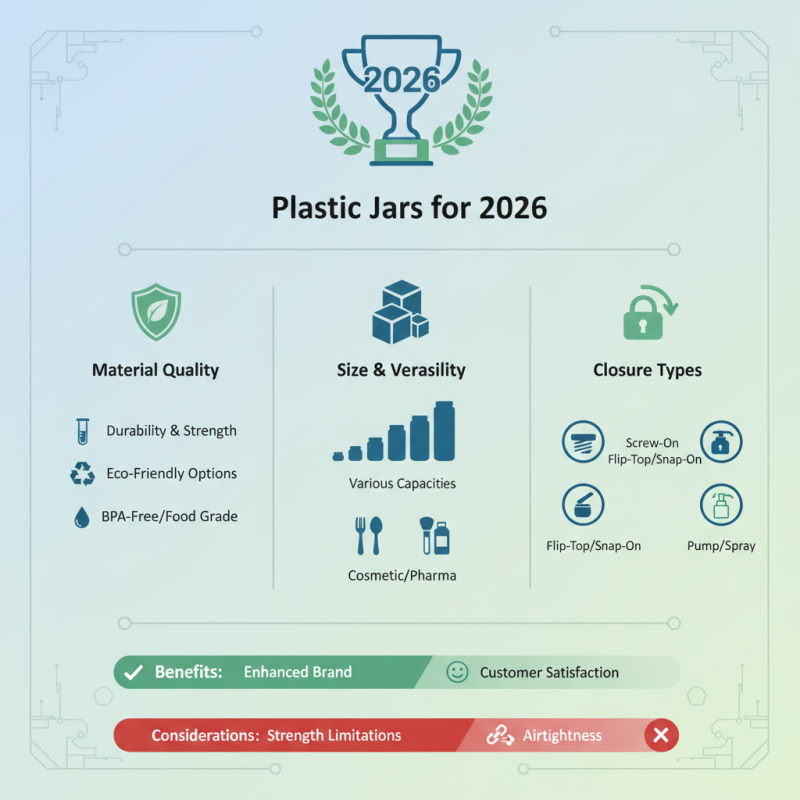Top Plastic Jars for 2026 What Buyers Need to Know