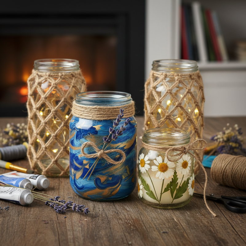 How to Create Beautiful Candle Jar Decorations at Home?