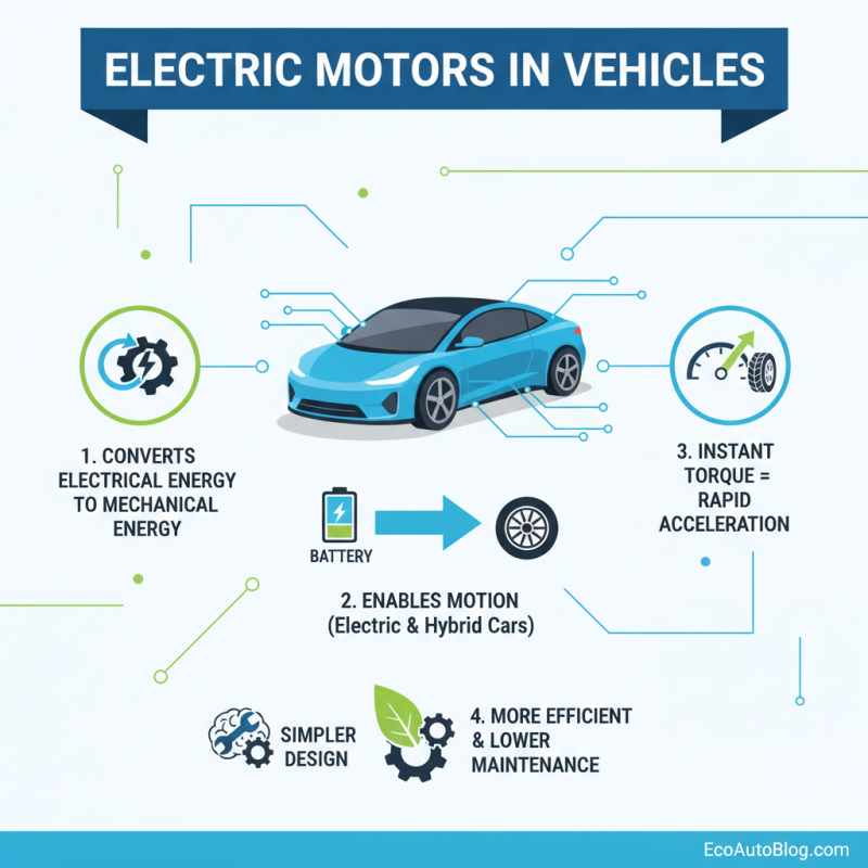 What is an Electric Motor For Vehicle and How Does it Work?