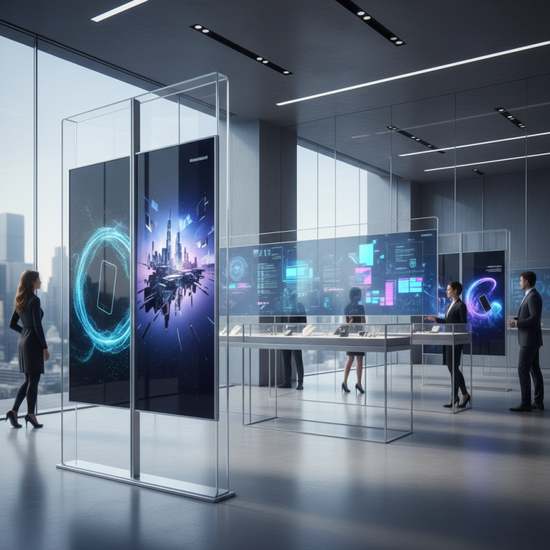 Top 10 Benefits of Transparent Double Sided Display Screens?