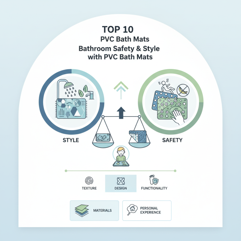 Top 10 PVC Bath Mats for a Safe and Stylish Bathroom