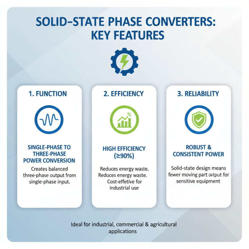 How to Choose the Best Solid State Phase Converter for Your Needs?