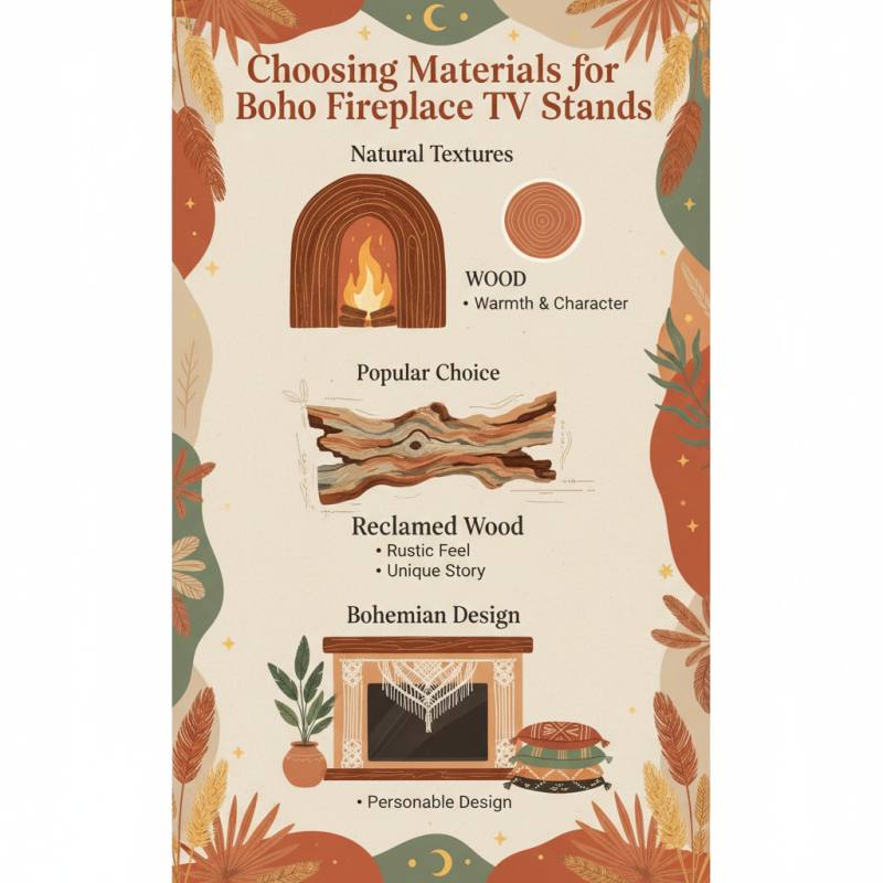 Boho Fireplace TV Stand for Your Cozy Home Decor?