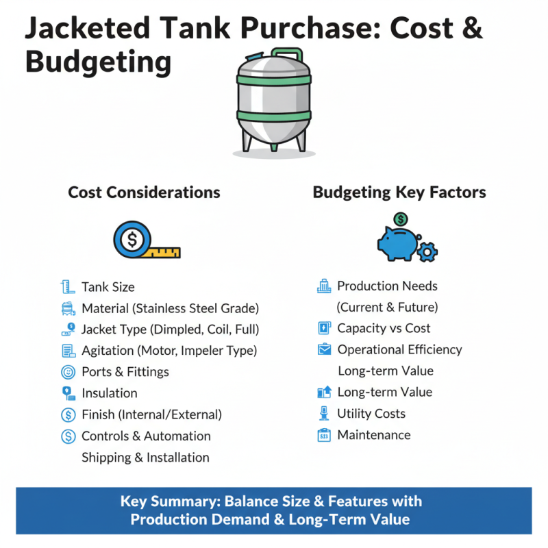 2026 How to Choose a Jacketed Stainless Steel Tank?