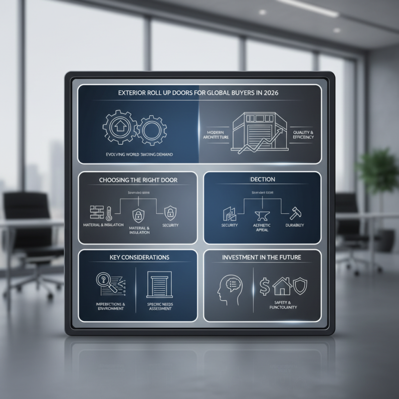 Top 10 Exterior Roll Up Doors for Global Buyers in 2026?
