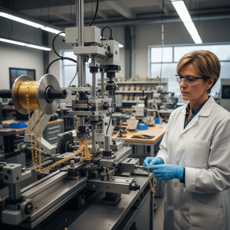 Why Choose a Gold and Silver Chain Making Machine for Your Business?