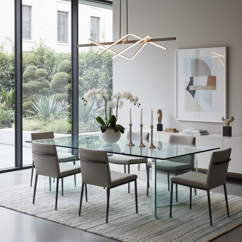 Top 10 Glass Dining Tables for Elegant Modern Homes?