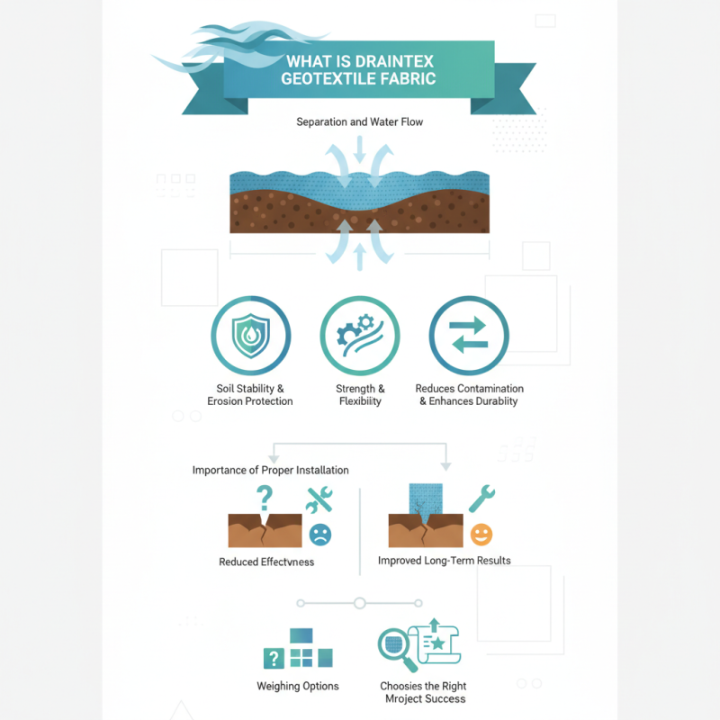 What is Draintex Geotextile Fabric and its Benefits for Buyers?