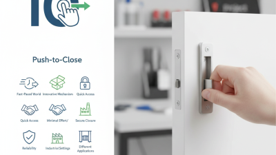 Top 10 Benefits of Using Push To Close Latch for Your Projects?