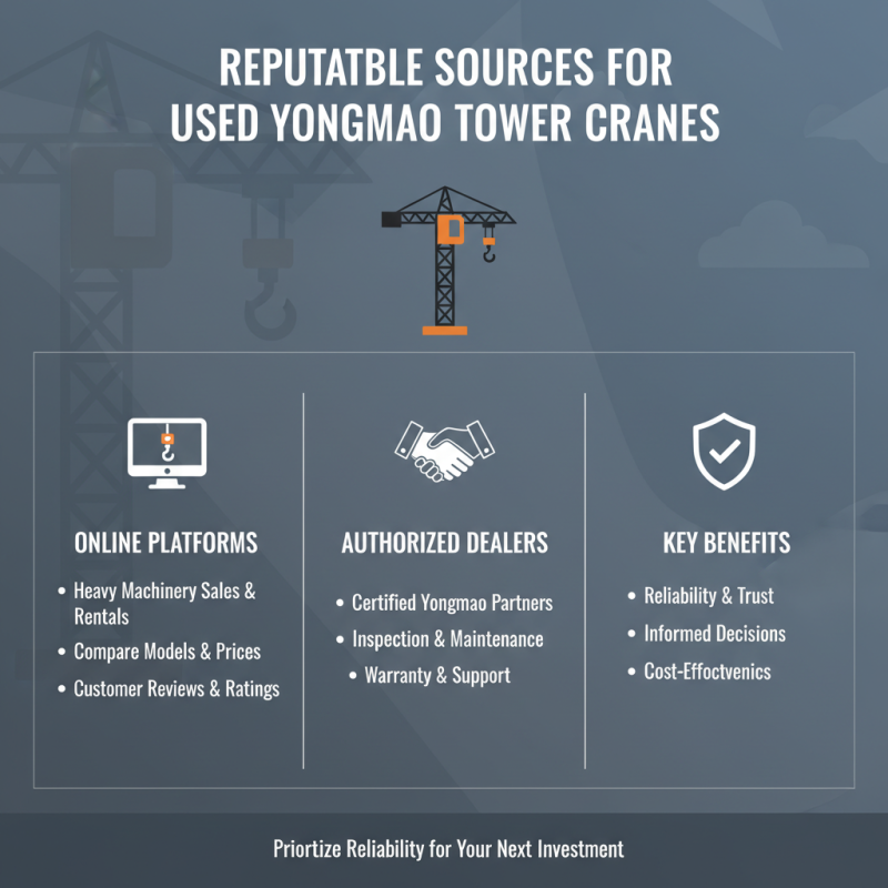 Where to Buy Yongmao Used Tower Crane for Global Construction?