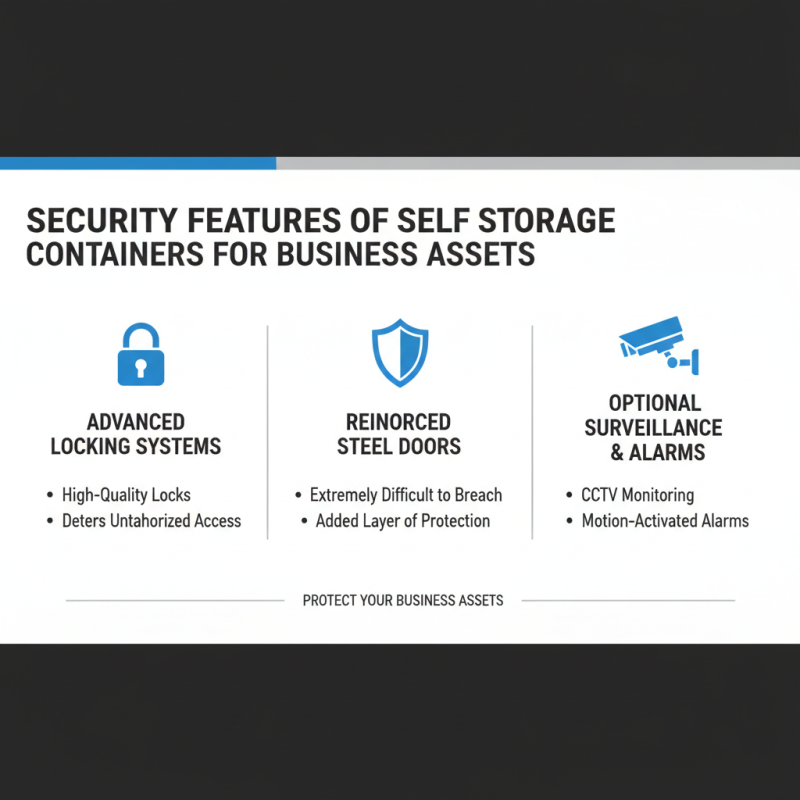 What Are the Benefits of Self Storage Containers for Businesses?