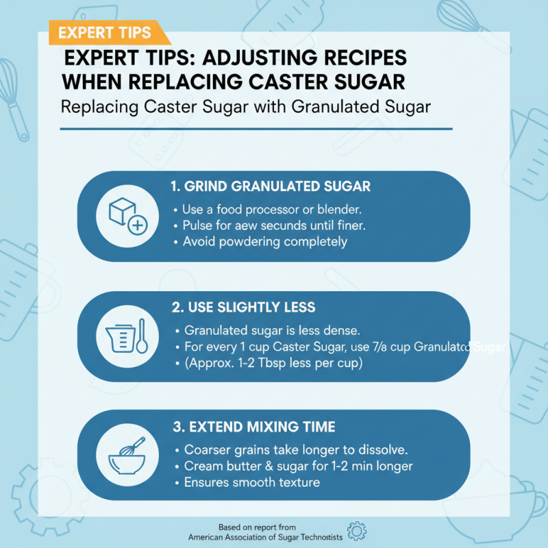 Best Substitute For Caster Sugar In Baking Recipes?