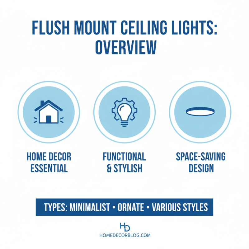 Top 10 Flush Mount Ceiling Light Styles for Your Home Decor?