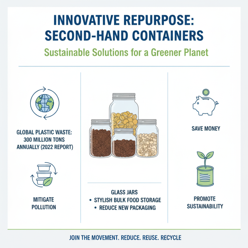 2026 Best Uses for Second Hand Containers for Sustainable Living?