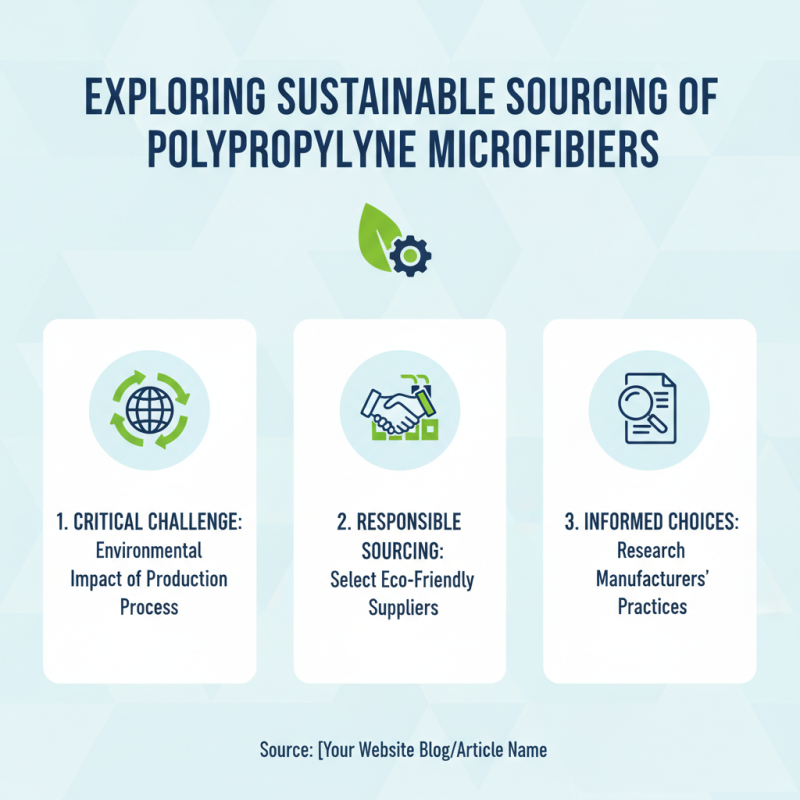 2026 How to Source Polypropylene Microfibers Effectively?