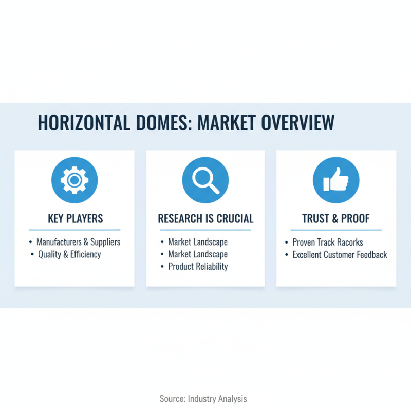 Top Tips for Sourcing Horizontal Domes Efficiently?