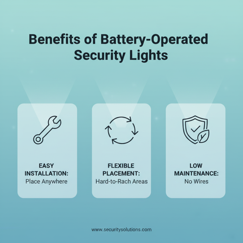 What is a Security Light Battery Operated and How Does it Work?