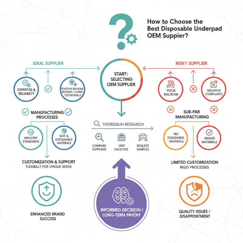 How to Choose the Best Disposable Underpad OEM Supplier?