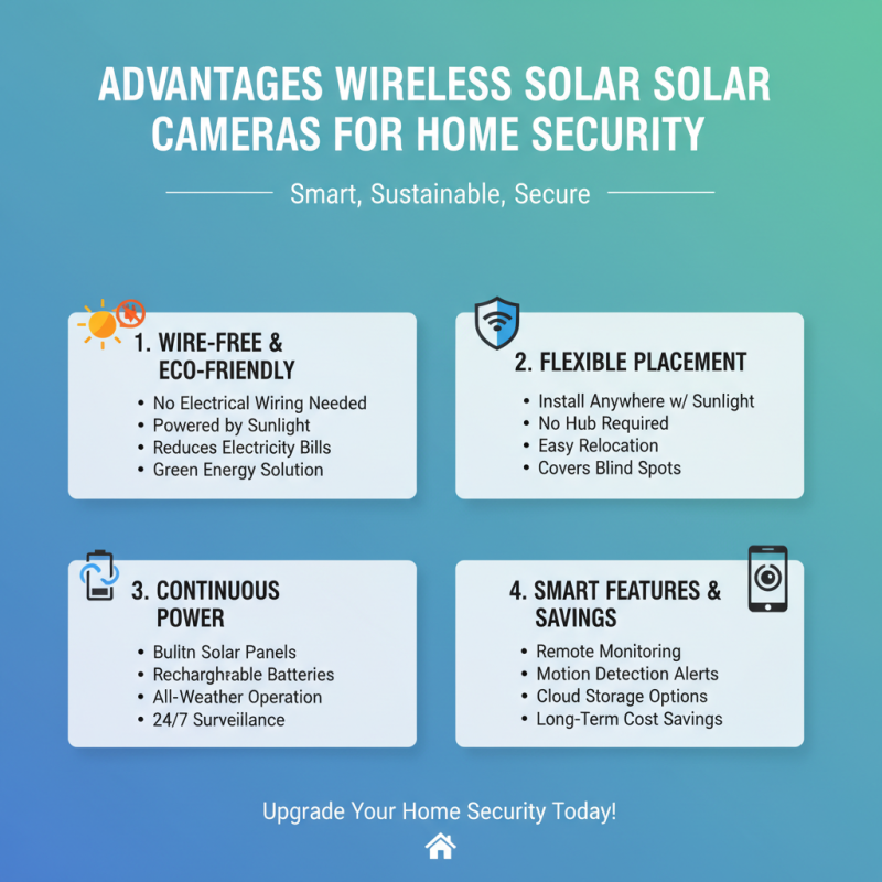 Why Choose Solar Cameras Wireless for Your Home Security Needs?