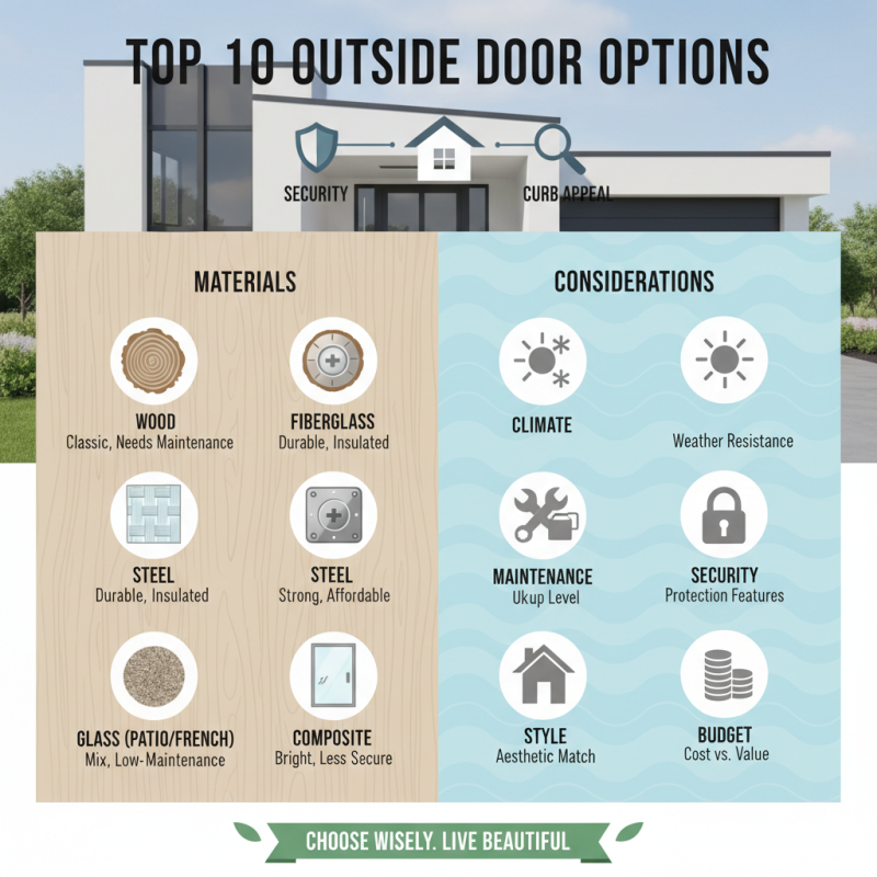 Top 10 Outside Door Options for Your Home Design Needs?