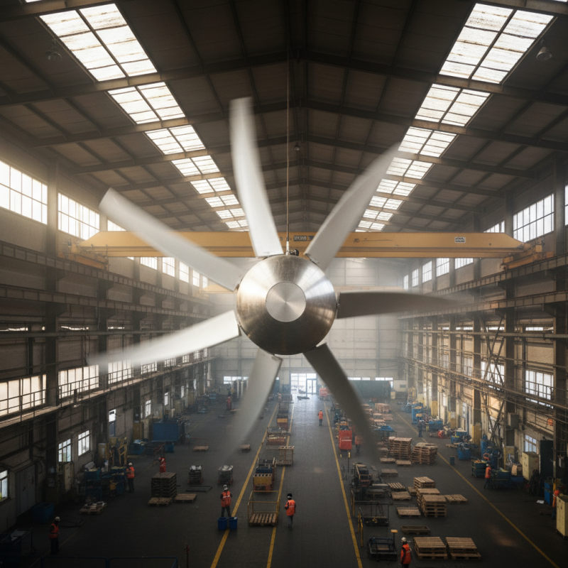 Why Choose a 7.3m Large Industrial Fan for Your Business?