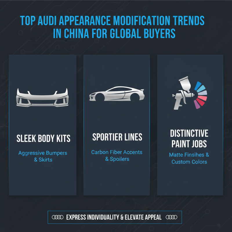 Top Audi Appearance Modification Trends in China for Global Buyers?